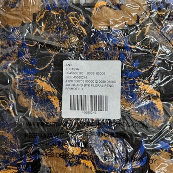 NWT Anthropologie Jardin Jacquard Pencil Skirt​ - Picture 5 of 7